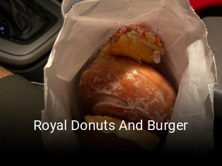 Royal Donuts And Burger open hours