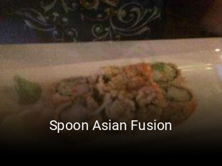 Spoon Asian Fusion open hours