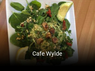 Cafe Wylde open hours