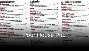 Pour House Pub opening hours