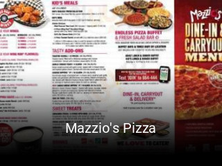 Mazzio's Pizza opening hours