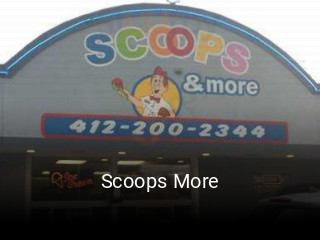 Scoops More opening hours