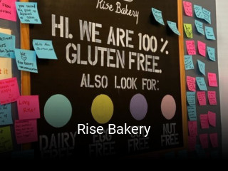 Rise Bakery opening hours