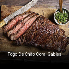 Fogo De Chão Coral Gables opening hours