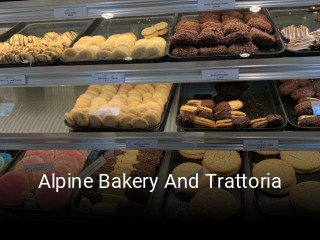 Alpine Bakery And Trattoria open hours