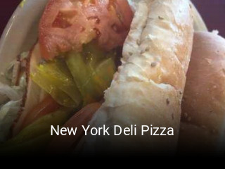 New York Deli Pizza open hours