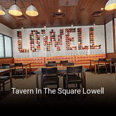 Tavern In The Square Lowell open hours