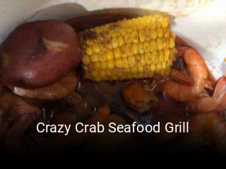 Crazy Crab Seafood Grill opening hours