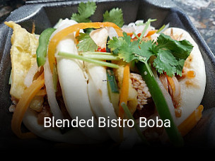 Blended Bistro Boba open hours