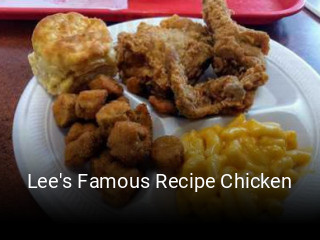 Lee's Famous Recipe Chicken open hours