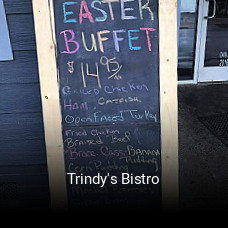 Trindy's Bistro open hours