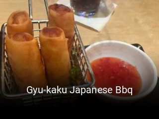 Gyu-kaku Japanese Bbq opening hours