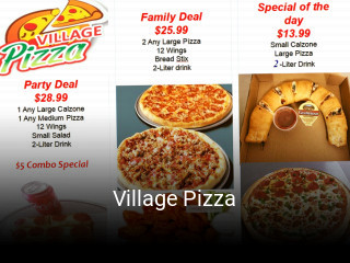 Village Pizza open hours