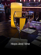 Hops And Vine opening hours