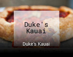 Duke's Kauai open hours