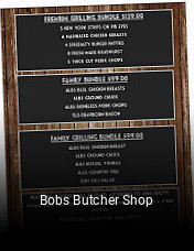 Bobs Butcher Shop opening hours