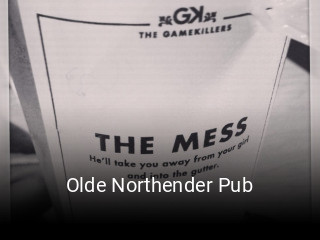 Olde Northender Pub opening hours