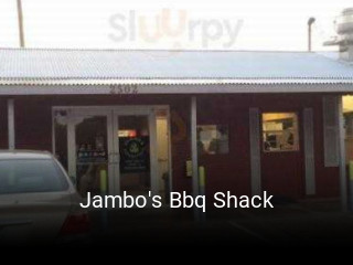 Jambo's Bbq Shack open hours