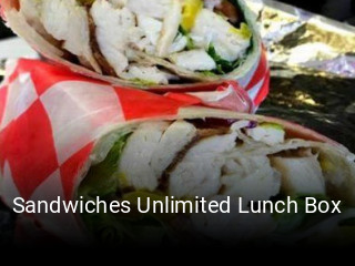 Sandwiches Unlimited Lunch Box open hours