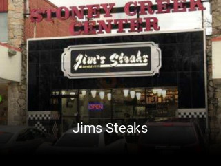 Jims Steaks opening hours