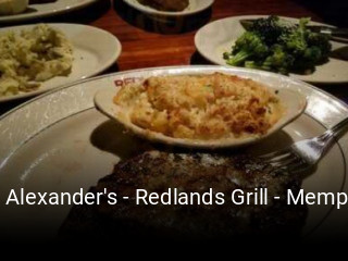 J. Alexander's - Redlands Grill - Memphis opening hours