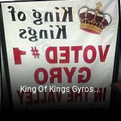 King Of Kings Gyros On Public Square open hours