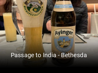 Passage to India - Bethesda opening hours