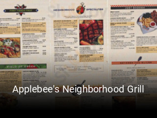 Applebee's Neighborhood Grill opening hours