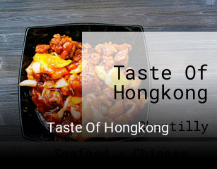 Taste Of Hongkong opening hours