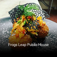 Frogs Leap Public House opening hours