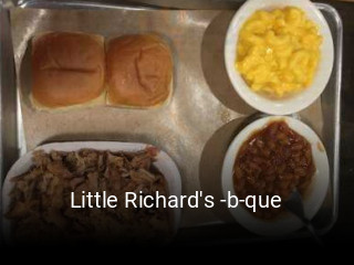 Little Richard's -b-que open hours