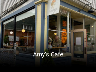 Amy's Cafe opening hours