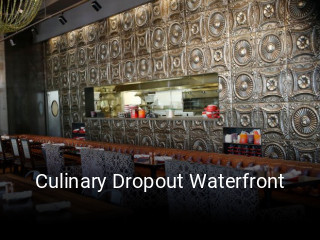 Culinary Dropout Waterfront opening hours