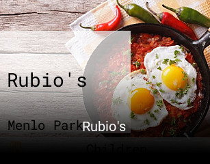 Rubio's opening hours