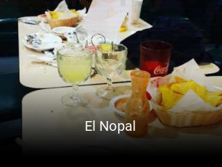 El Nopal opening hours