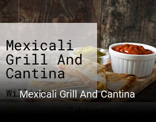 Mexicali Grill And Cantina open hours