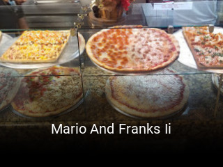 Mario And Franks Ii open hours