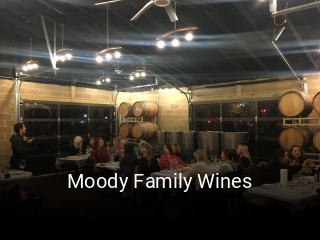 Moody Family Wines opening hours