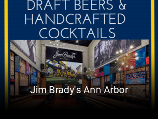 Jim Brady's Ann Arbor open hours