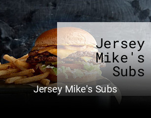 Jersey Mike's Subs open hours