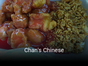 Chan's Chinese open hours