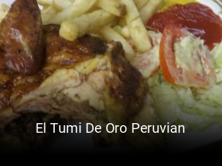 El Tumi De Oro Peruvian opening hours