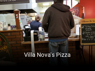 Villa Nova's Pizza open hours