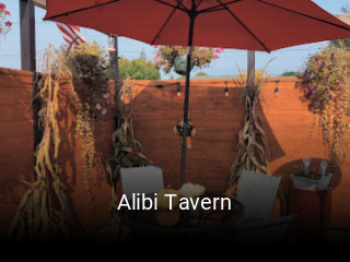 Alibi Tavern opening hours