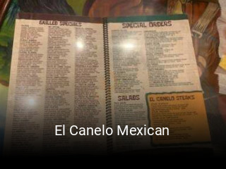 El Canelo Mexican open hours