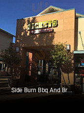 Side Burn Bbq And Brew-west Sac opening hours