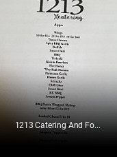 1213 Catering And Food Truck opening hours