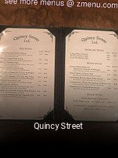 Quincy Street opening hours