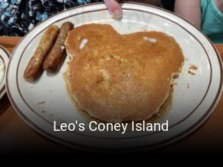 Leo's Coney Island opening hours