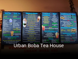 Urban Boba Tea House opening hours